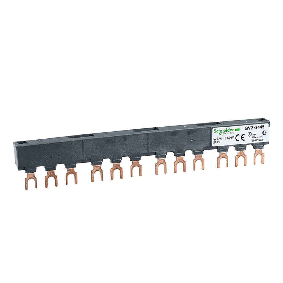 Peine 3P ITH 63A c/4 derivaciones de 45mm - TL2703 