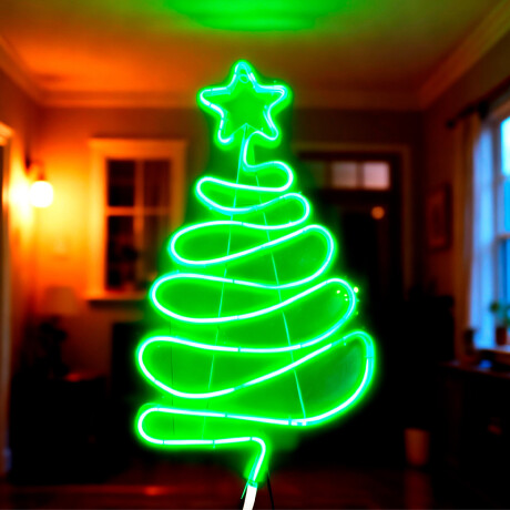 Luz Led efecto neon con forma de arbol 3m Luz Led efecto neon con forma de arbol 3m