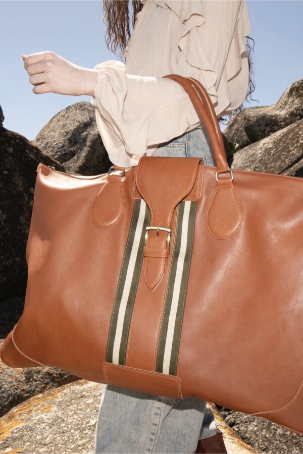 Bolso Cuero XL Ciara Nin Verde