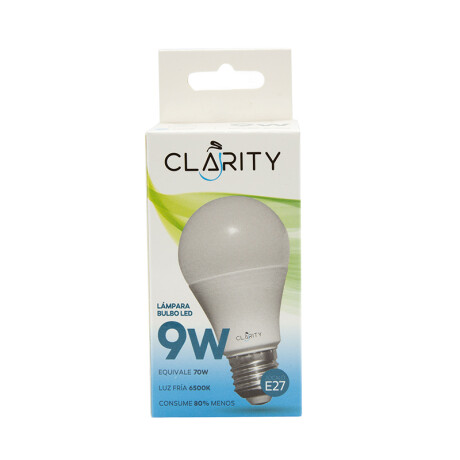 Bombita Led CLARITY 09w Bombita Led CLARITY Blanca 09w