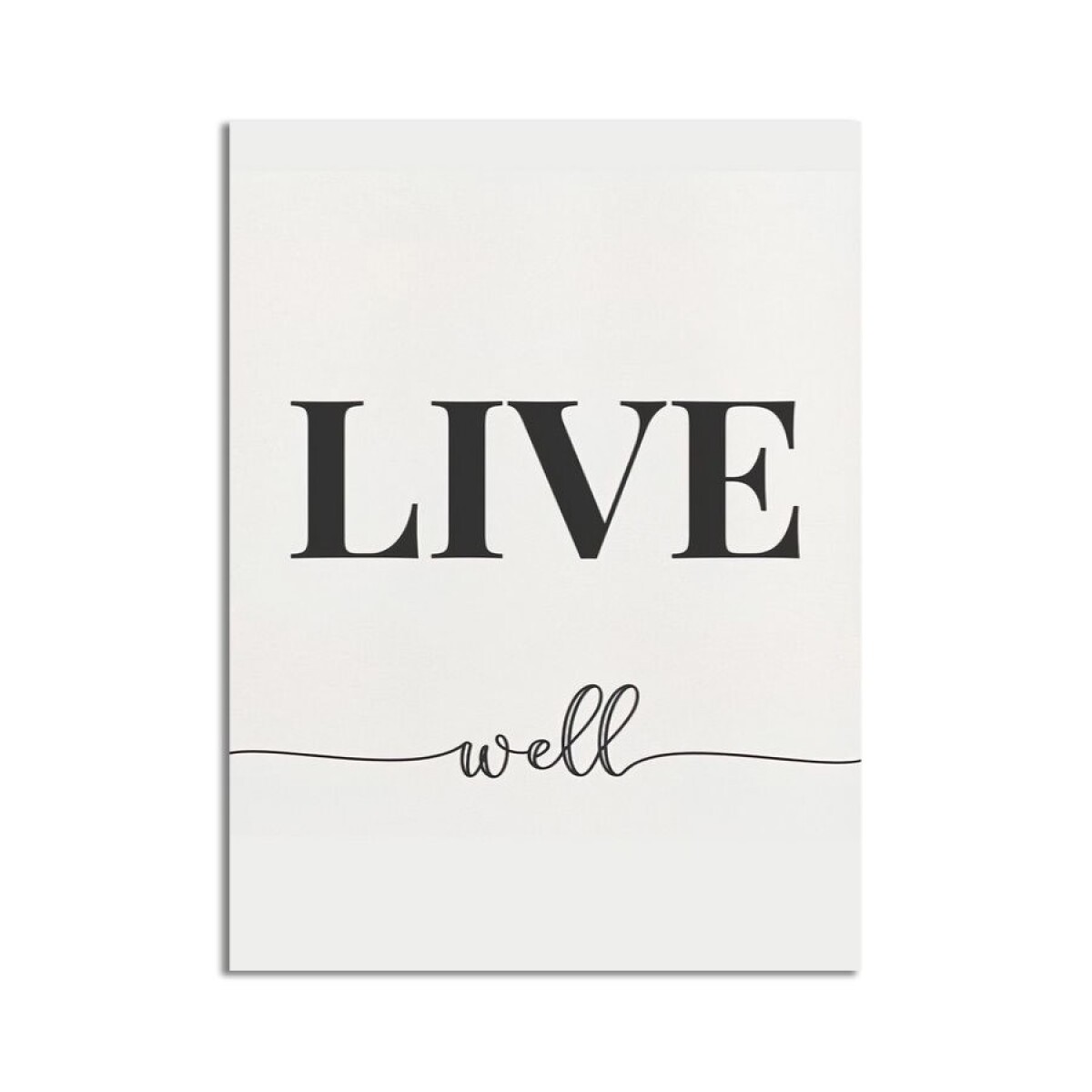 Cuadro Canva 543062-03 30X40CM Live Well 