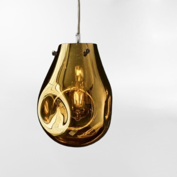 LUMINARIA DE TECHO RAINING MEN AMARILLO - Small