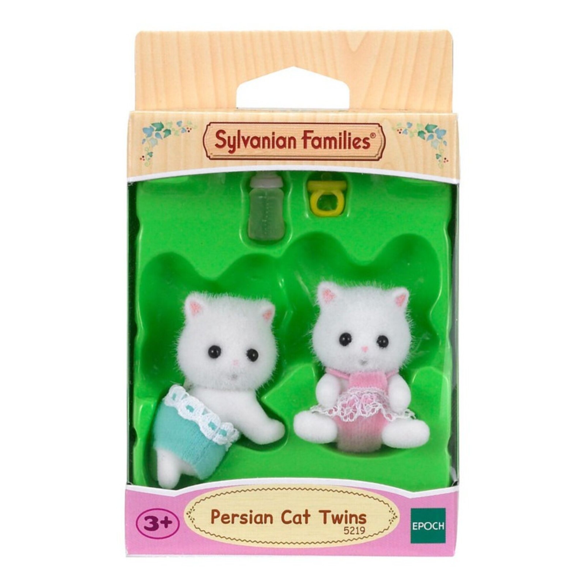 As famílias de sylvanian definem jogos de gatinho infantil para