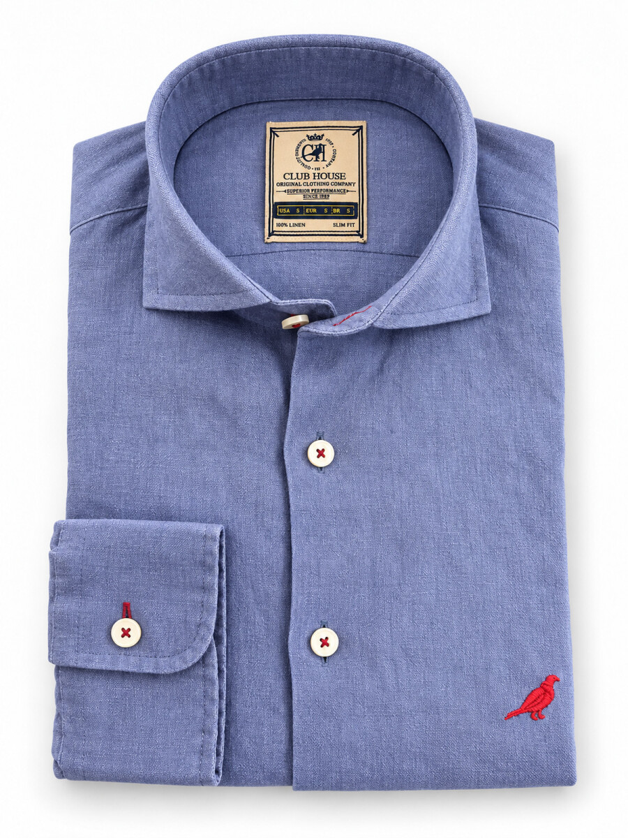 Camisa Lino Nogal - Aero 