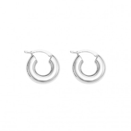 Par de aros de plata 925. Par de aros de plata 925.