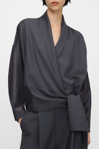 BLUSA CUMBRE COCKTAIL Gris