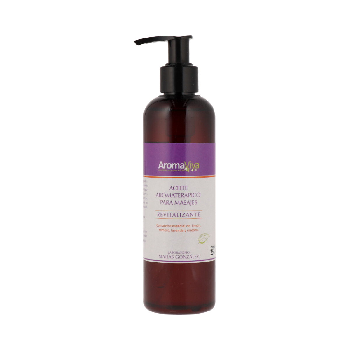 Aceite Aromaterápico para Masajes Revitalizante 