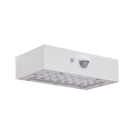 LUMINARIA DE PARED SOLAR BRICK<br /> 3W Luminaria LED de Exterior Solar Brick 3W Luz Cálida Blanco