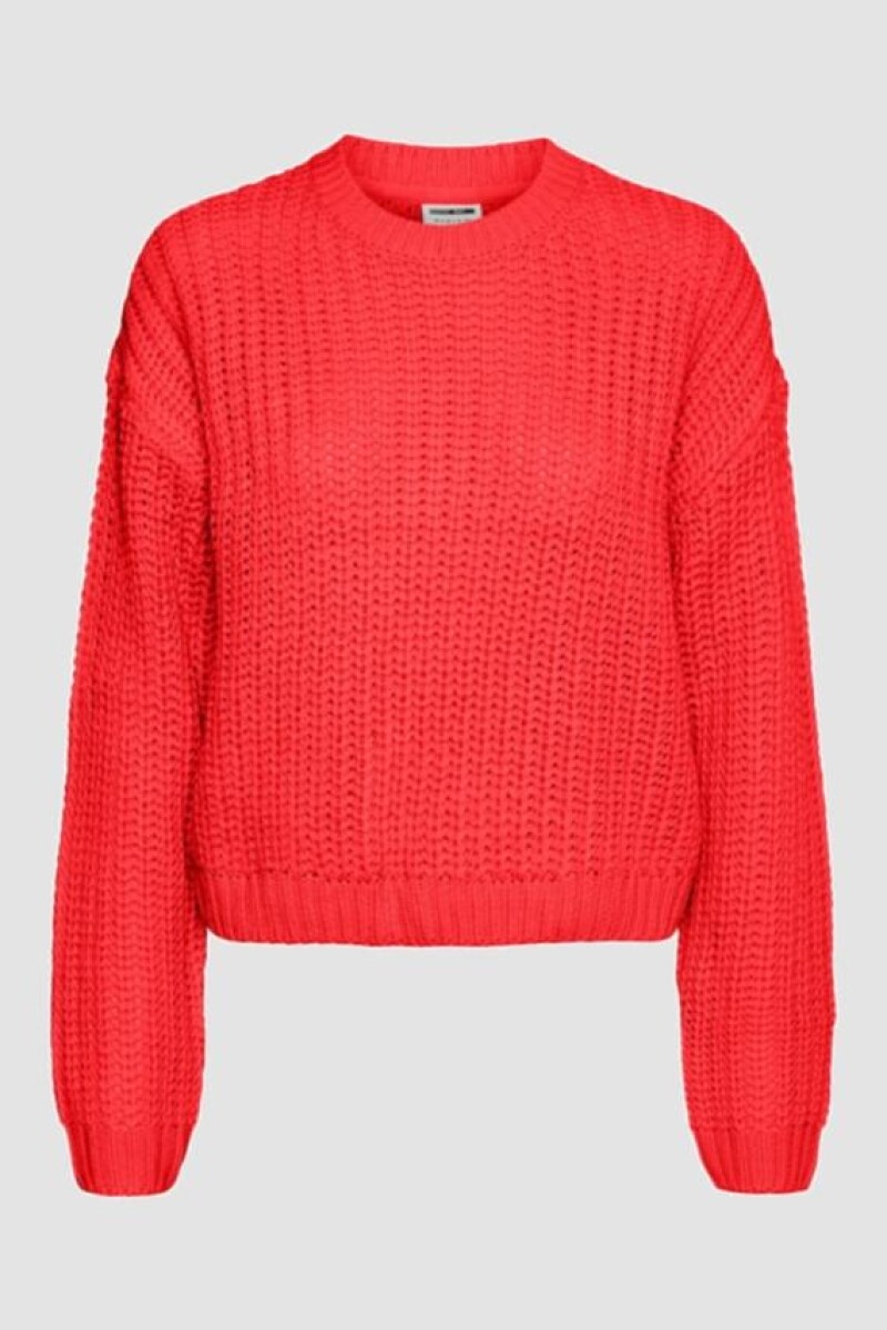 sweater charlie tejido Poppy Red