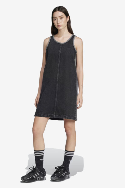 DENIM 3S DRESS Negro