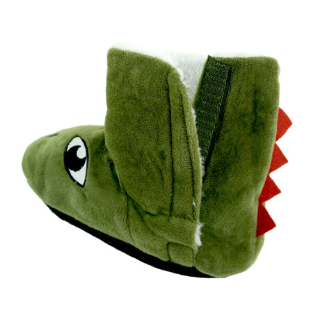 PANTUFLA INFANTIL COCODRILO C/VELCRO 24-36 FORRAD CORDERITO SUELA TELA PANTUFLA INFANTIL COCODRILO C/VELCRO 24-36 FORRAD CORDERITO SUELA TELA