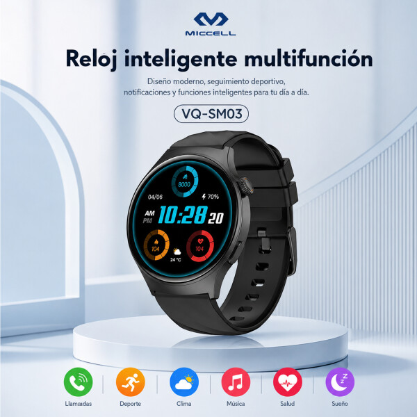 Smartwatch Miccell Pro Amoled Vq-sm03s SMARTWATCH MICCELL PRO AMOLED VQ-SM03S