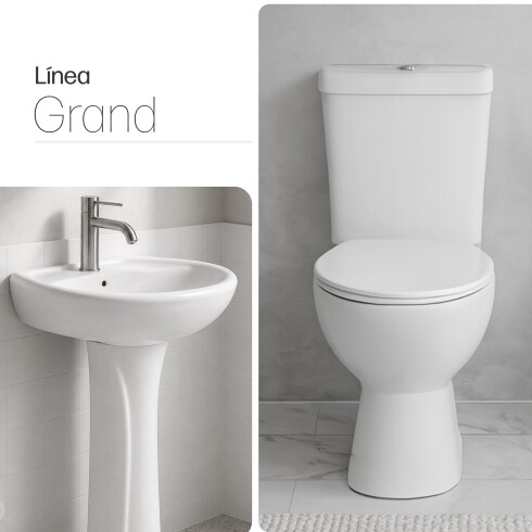 LOZA SANITARIA BLANCO INODORO MOCHILA BACHA PEDESTAL BLANCO