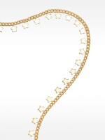 Collar Dorado Con Estrellas dorado
