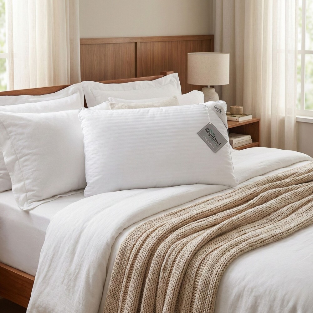 Almohada Altura Regulable Natural Duoflex Premium Blanco Almohada Altura Regulable Natural Duoflex Premium Blanco