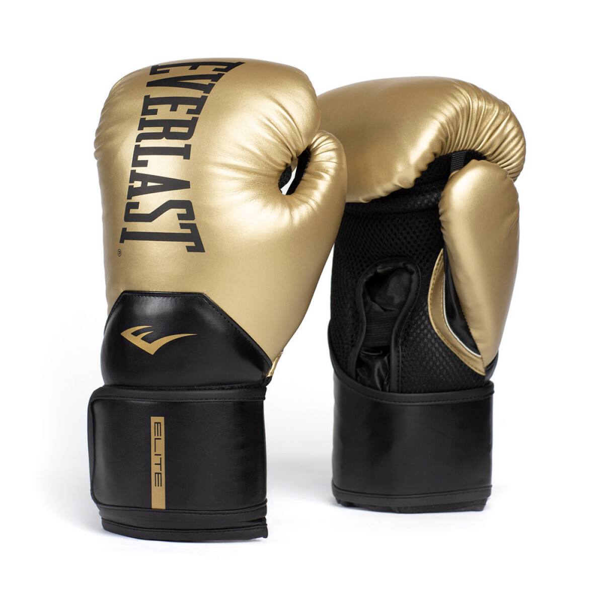 GUANTE DE BOXEO EVERLAST ELITE 2 8OZ PK/WT - GOLD/BLACK 