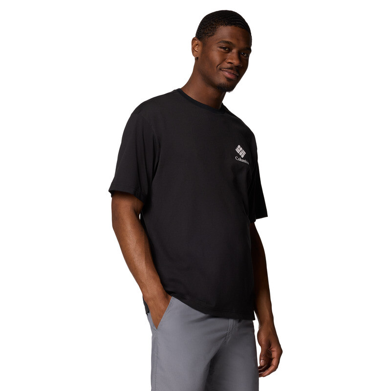 Remera Cedar Trail Hombre BLACK
