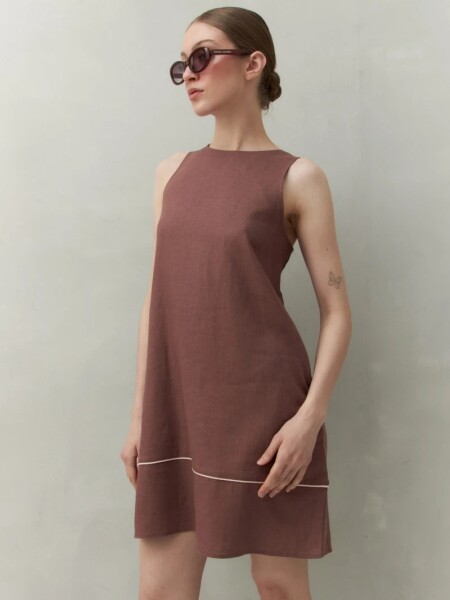 VESTIDO D.CASSIN MARLON MARR ROSA