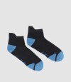 Medias cortas diseño deportivas Negro