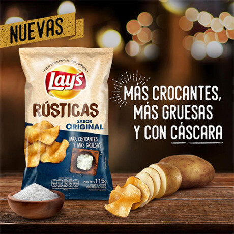 Papas Fritas Lays Rústicas 115 G 001