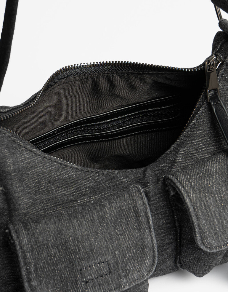 City Cartera Formato City - Negro