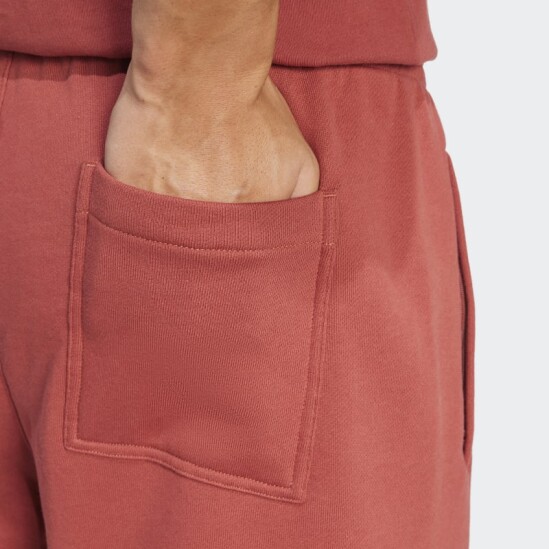 Short Adidas Adicolor Outline Trifolio Rojo