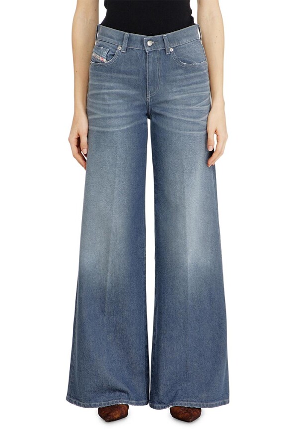 Jean Para Mujer Flare 1978 D-Akemi Gris