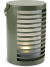 Lámpara pilas HAVTERNE Ø16xAl22cm oliva Lámpara pilas HAVTERNE Ø16xAl22cm oliva