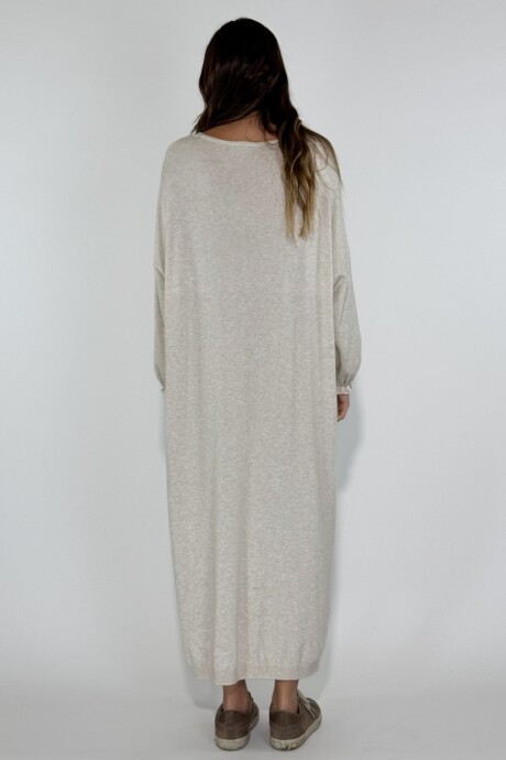 VESTIDO EVANS Crudo