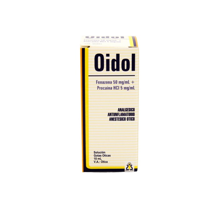 OIDOL GOTAS FRASCO X 10 ML. única