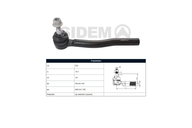 Puntero Ford Ranger 4X4/Ranger 4X2, Mazda Bt50 12-25 Izq Puntero Ford Ranger 4X4/Ranger 4X2, Mazda Bt50 12-25 Izq
