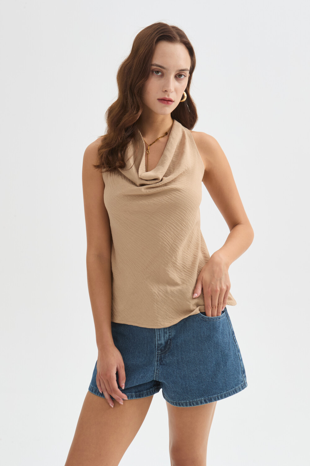 Musculosa Zaru Beige