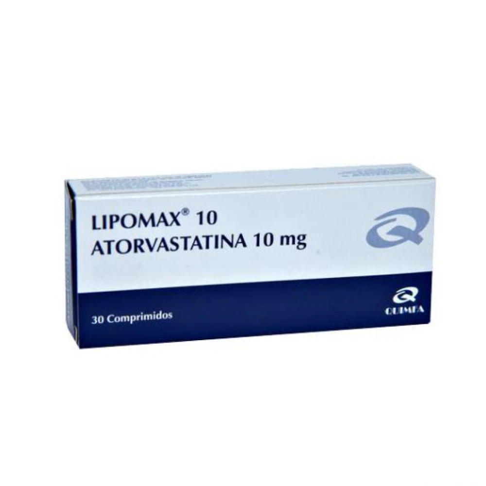 LIPOMAX 10 MG. CJ X 30 COMPRIMIDOS