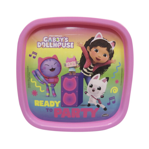 Pote Plástico La Casa de Gabby 580 ml U