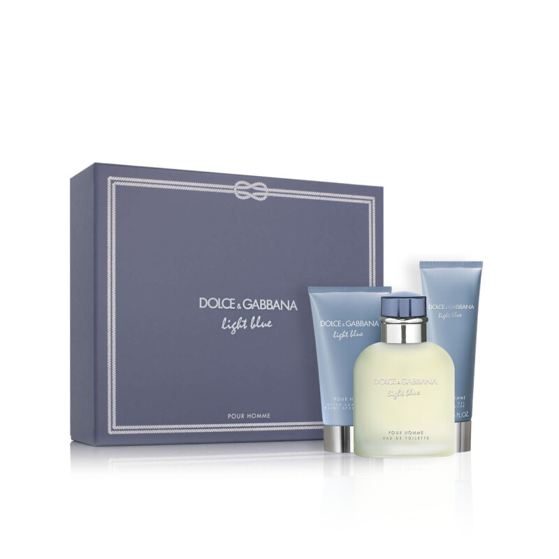 Dolce&Gabbana Light Blue Set Eau de Toilette 125ml + After Shave Balm 75ml + Gel de Ducha 50ml - Masculino Dolce&Gabbana Light Blue Set Eau de Toilette 125ml + After Shave Balm 75ml + Gel de Ducha 50ml - Masculino
