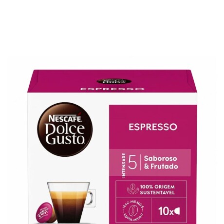 CAPSULAS DOLCE GUSTO (06) ESPRESSO PACK X 10 CAPSULAS DOLCE GUSTO (06) ESPRESSO PACK X 10