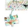 Puzzle de observación 100 piezas The dance school Djeco Puzzle de observación 100 piezas The dance school Djeco