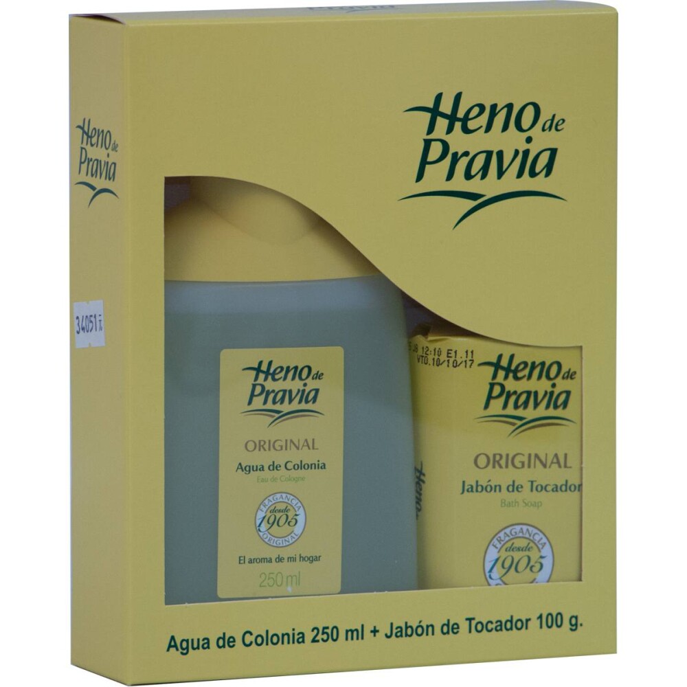 HENO DE PRAVIA COLONIA 250ML+JABON 100GR única