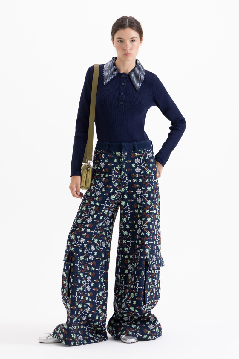 PANTALON AMBER Azul