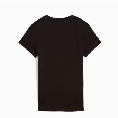 Remera de Mujer Puma Nº1 Logo W Negro - Blanco