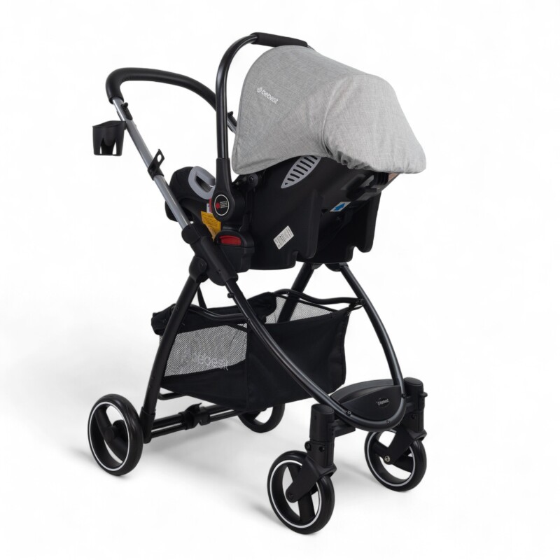 Coche Travel System I-Size Alfa Bebesit - Gris Coche Travel System I-Size Alfa Bebesit - Gris