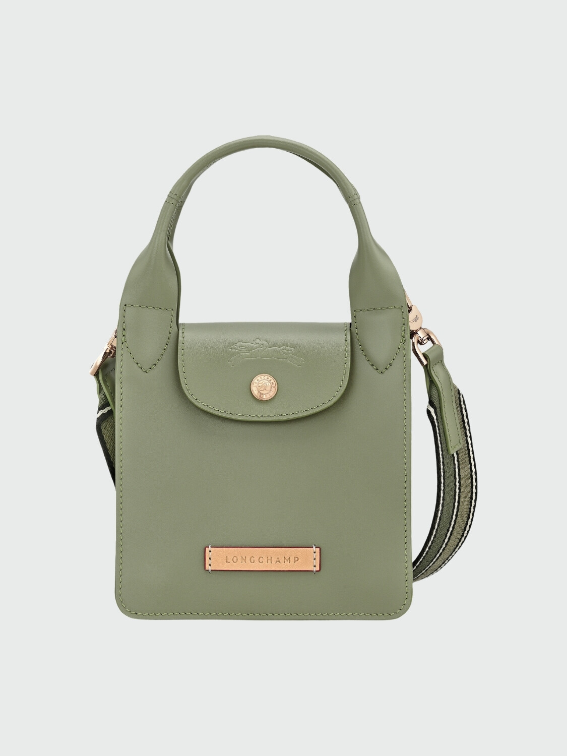 Longchamp - Bolso bandolera de cuero, Le Pliage du Jardinier 0