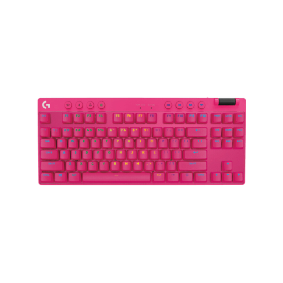 Teclado Logitech Pro X Gaming - Magenta 