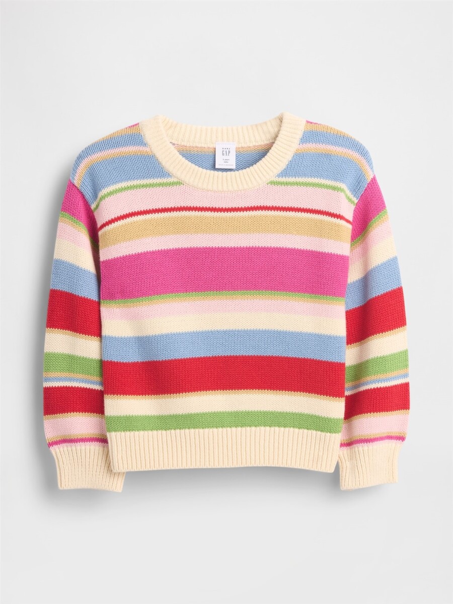 Buzo Algodòn Toddler Niña - Happy Stripe 