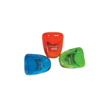 Sacapuntas Yplus Polka chico Azul