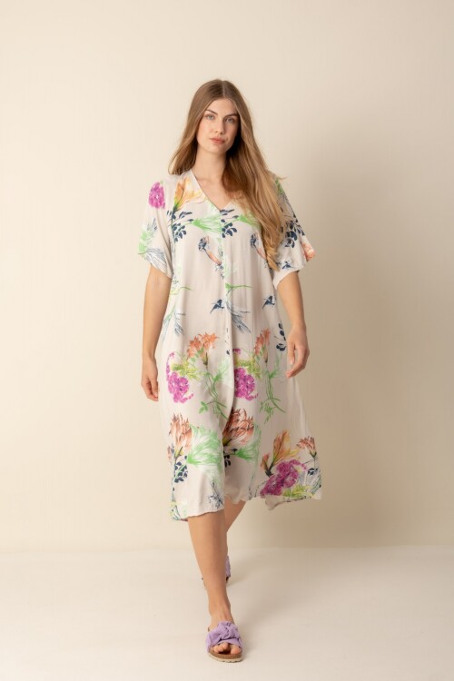 Vestido largo Luppi