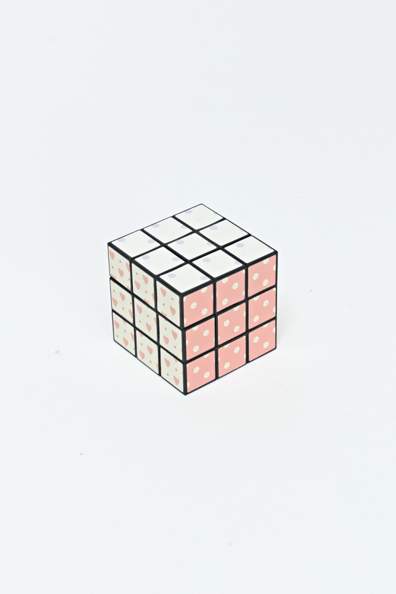 Cubo mágico - Rosa 