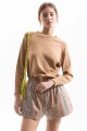 SWEATER PRETO Camel