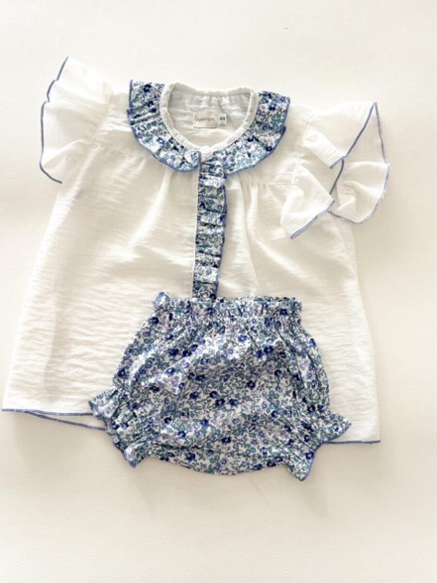 Camisa Kiki liberty blue Camisa Kiki liberty blue