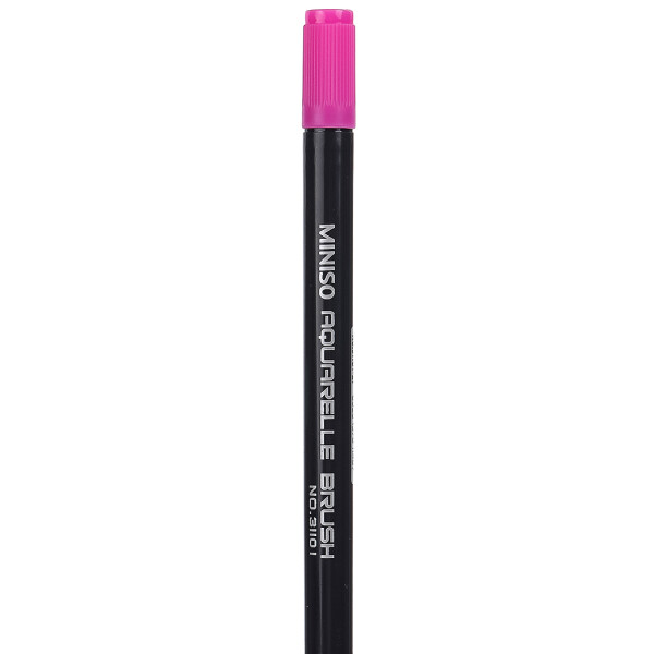 Marcador doble punta fucsia
